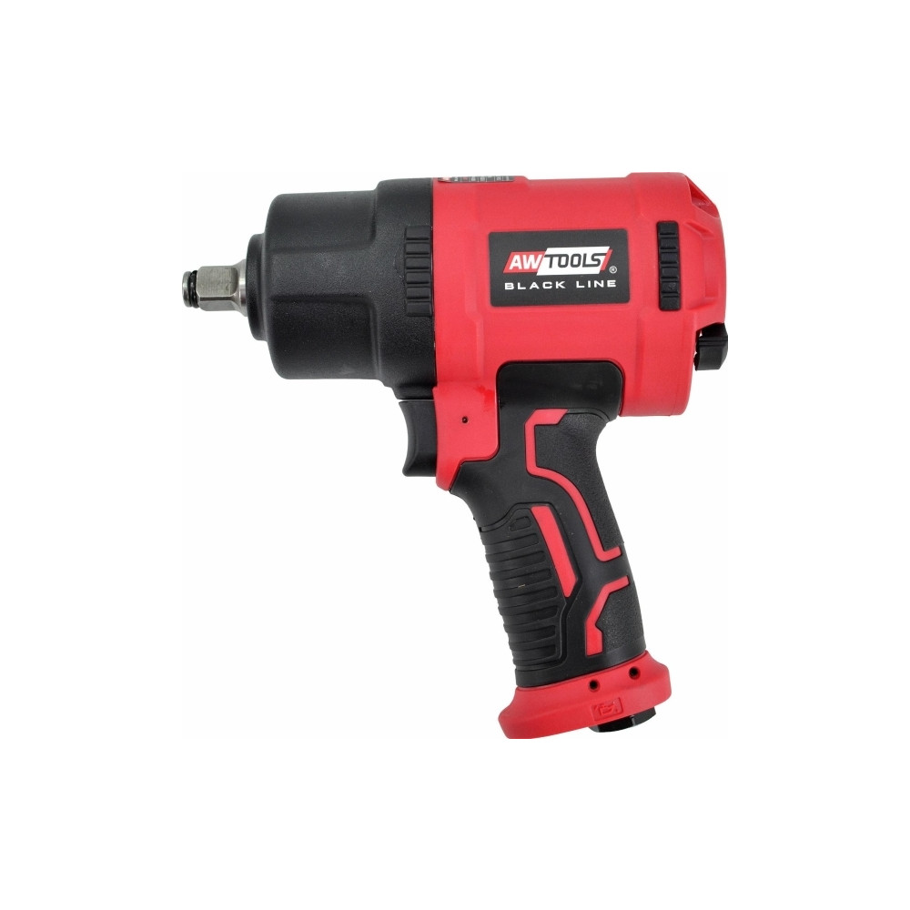 Produktbild för AW-Tools AWTOOLS pneumatisk mutterdragare 1/2" 1600Nm Black...