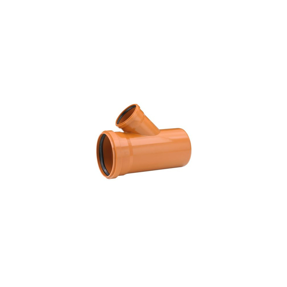 Produktbild för PVC-grenrør 45°, 200/110mm