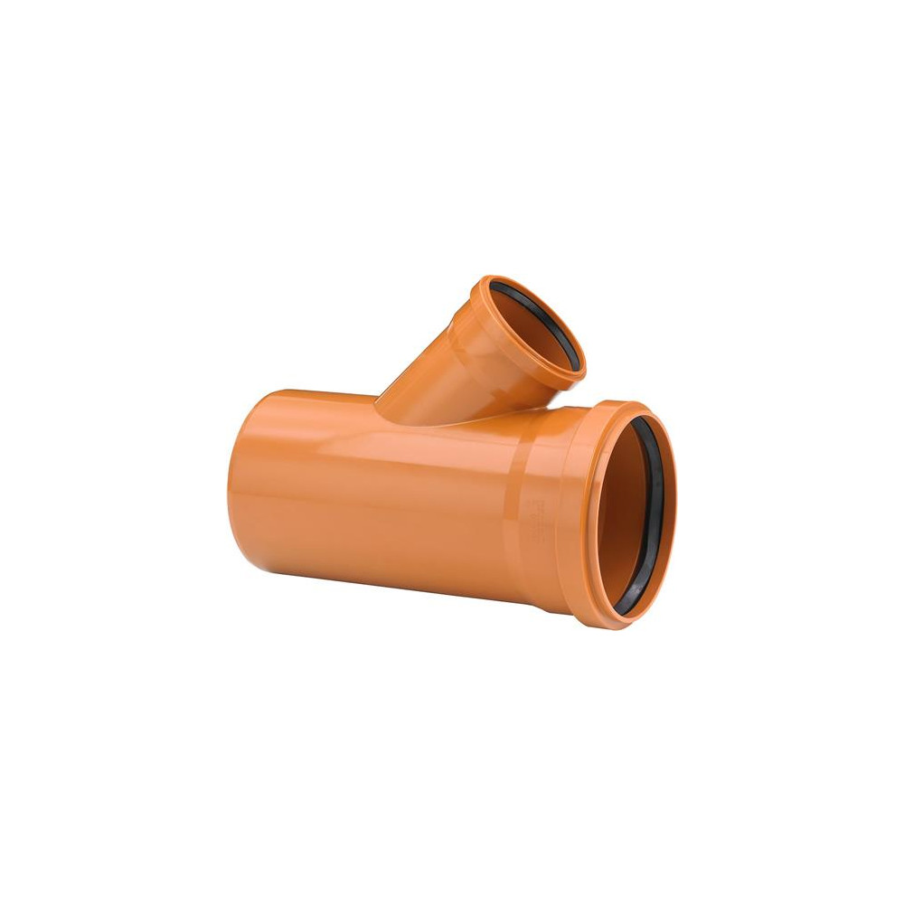 Produktbild för PVC-grenrør 45°, 200/110mm