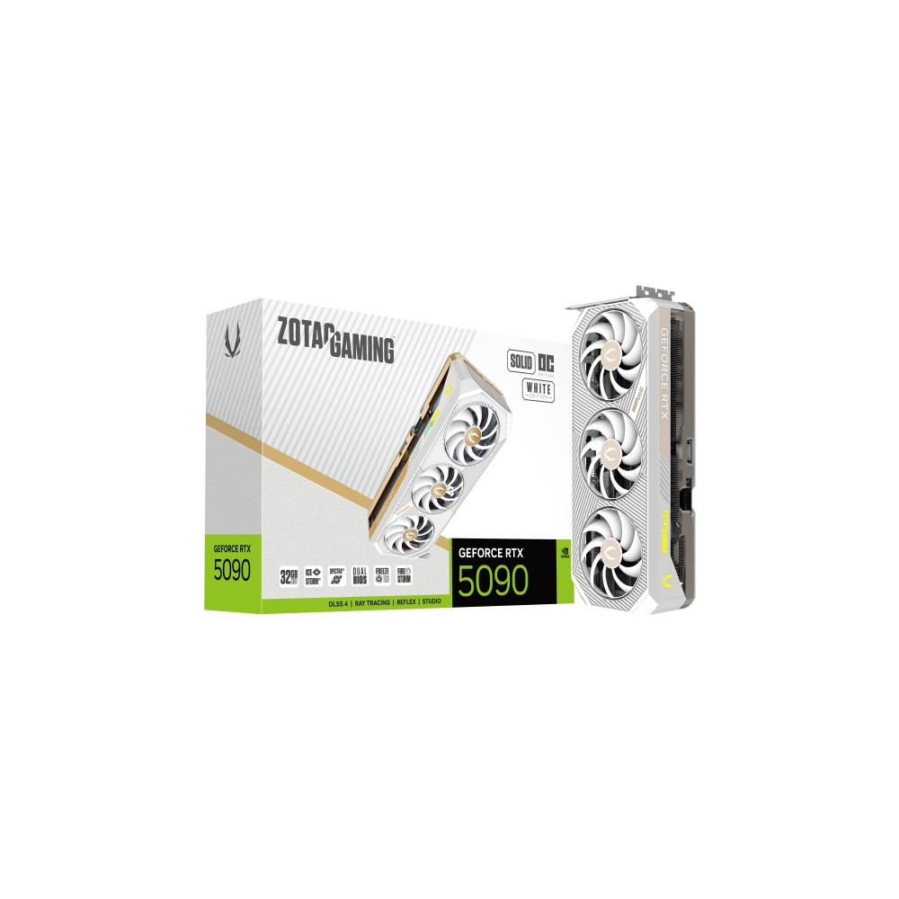 Produktbild för ZOTAC GAMING GeForce RTX 5080 SOLID CORE - grafikkort - GeForce RTX 5080 - 16 GB