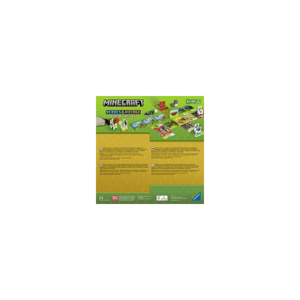 Produktbild för Ravensburger Minecraft Heroes of the Village, Brädspel, 7 År...
