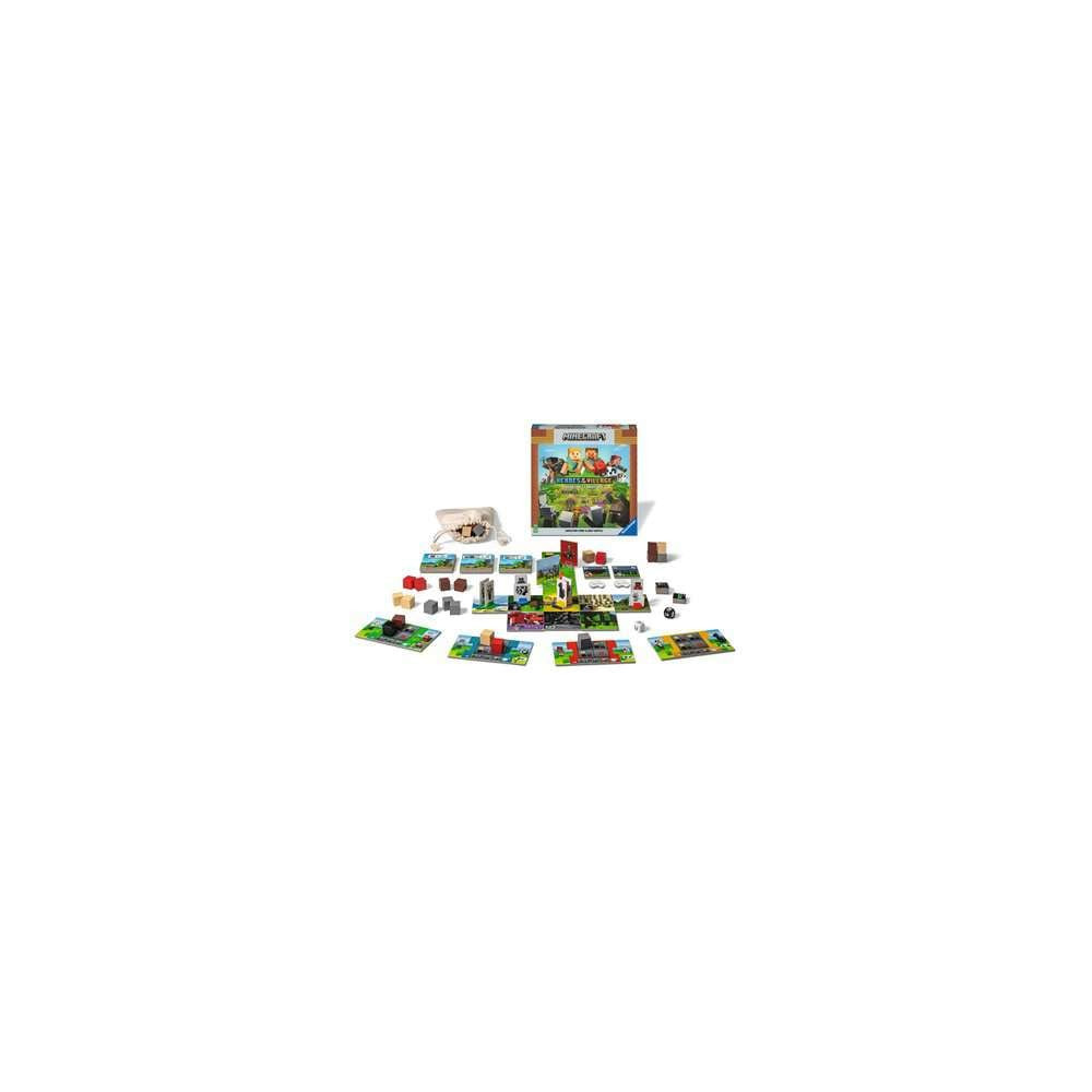 Produktbild för Ravensburger Minecraft Heroes of the Village, Brädspel, 7 År...