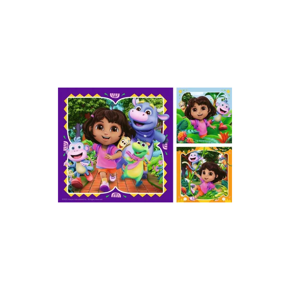 Produktbild för Ravensburger Dora the Explorer, 49 styck, Tecknade serier, 5...