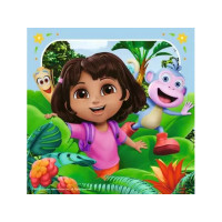 Produktbild för Ravensburger Dora the Explorer, 49 styck, Tecknade serier, 5...