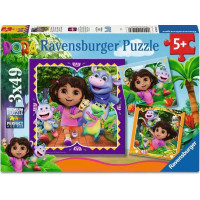 Produktbild för Ravensburger Dora the Explorer, 49 styck, Tecknade serier, 5...