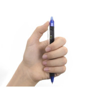 Produktbild för Rullpenna Pilot FriXion Point refillbar 0,5 mm ljusblå (12 s...