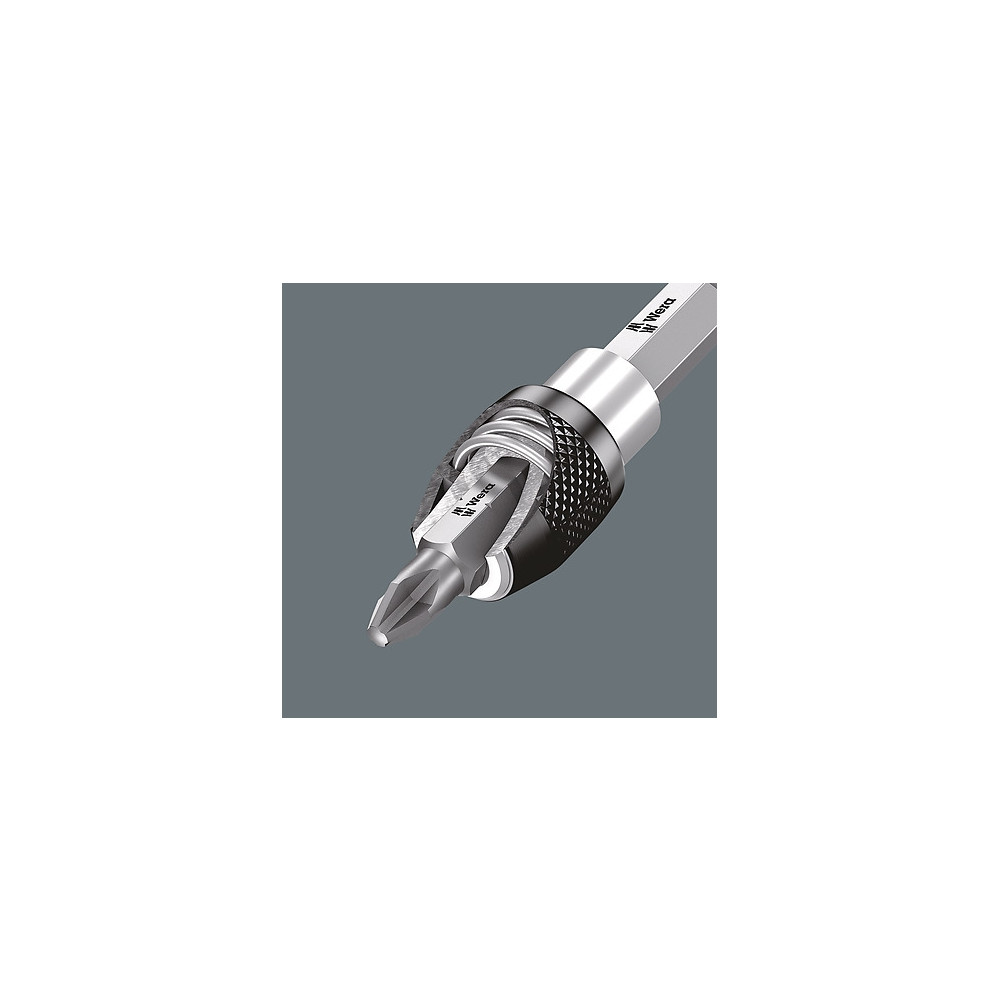 Produktbild för Wera 830, Krom-vanadinstål (Cr-V), Hexskaft, 25,4 / 4 mm (1...