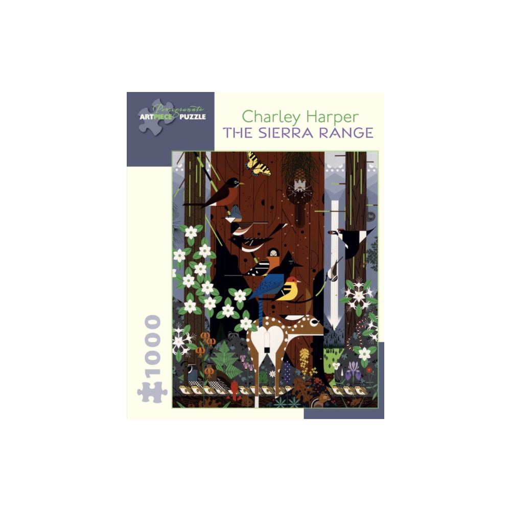 Produktbild för CHARLEY HARPER THE SIERRA RANGE 1000PIEC (häftad, eng)