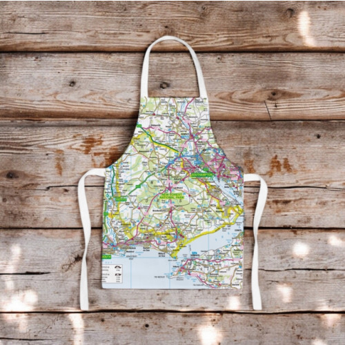 The Sugar Shed OS Map Kids Apron - New Forest National Park