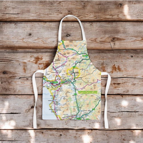The Sugar Shed OS Map Kids Apron - Snowdonia National Park