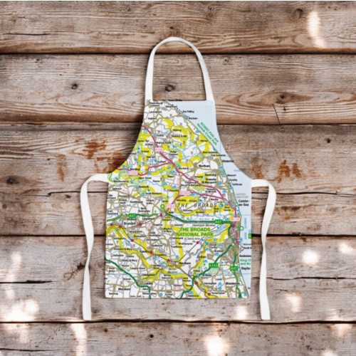 The Sugar Shed OS Map Kids Apron - The Broads