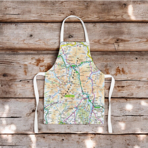 The Sugar Shed OS Map Kids Apron - Lake District National Park