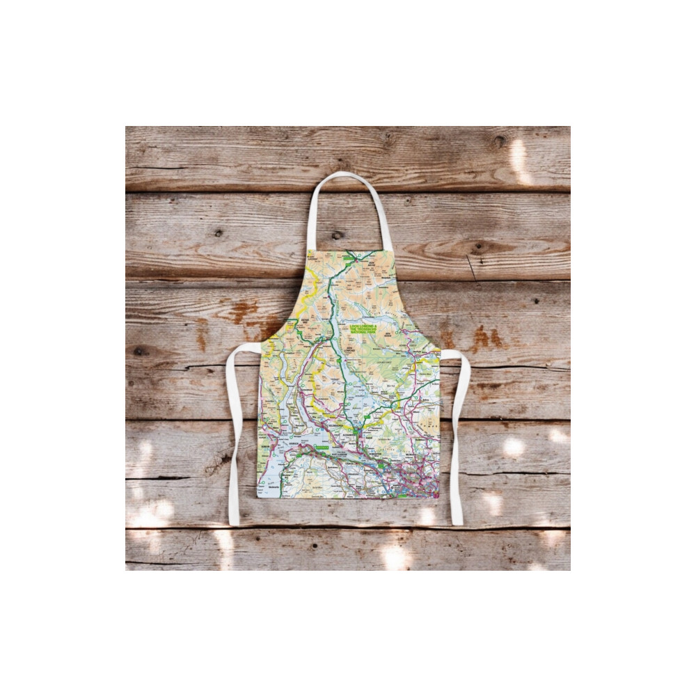 Produktbild för OS Map Kids Apron - Loch Lomond and The Trossachs National Park