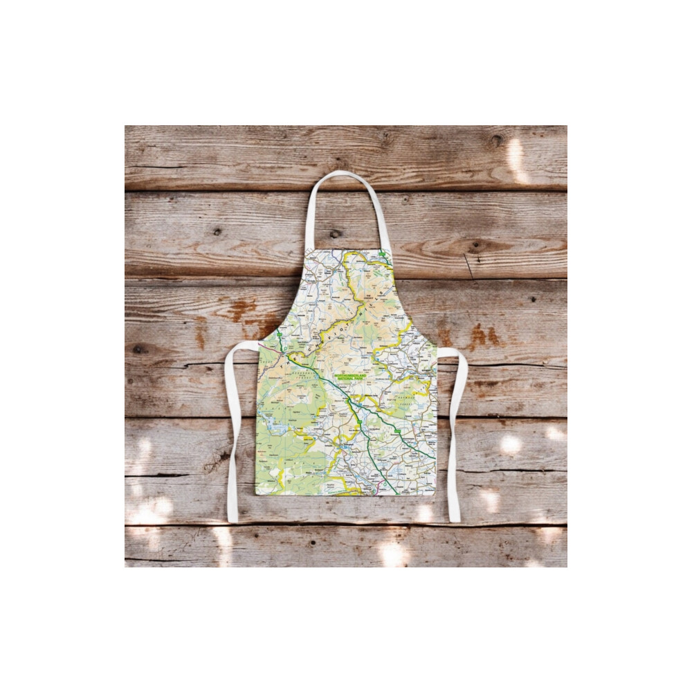 Produktbild för OS Map Kids Apron - Northumberland National Park