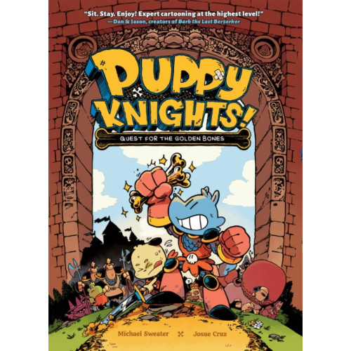 Union Square & Co. Puppy Knights: Quest for the Golden Bones (inbunden, eng)