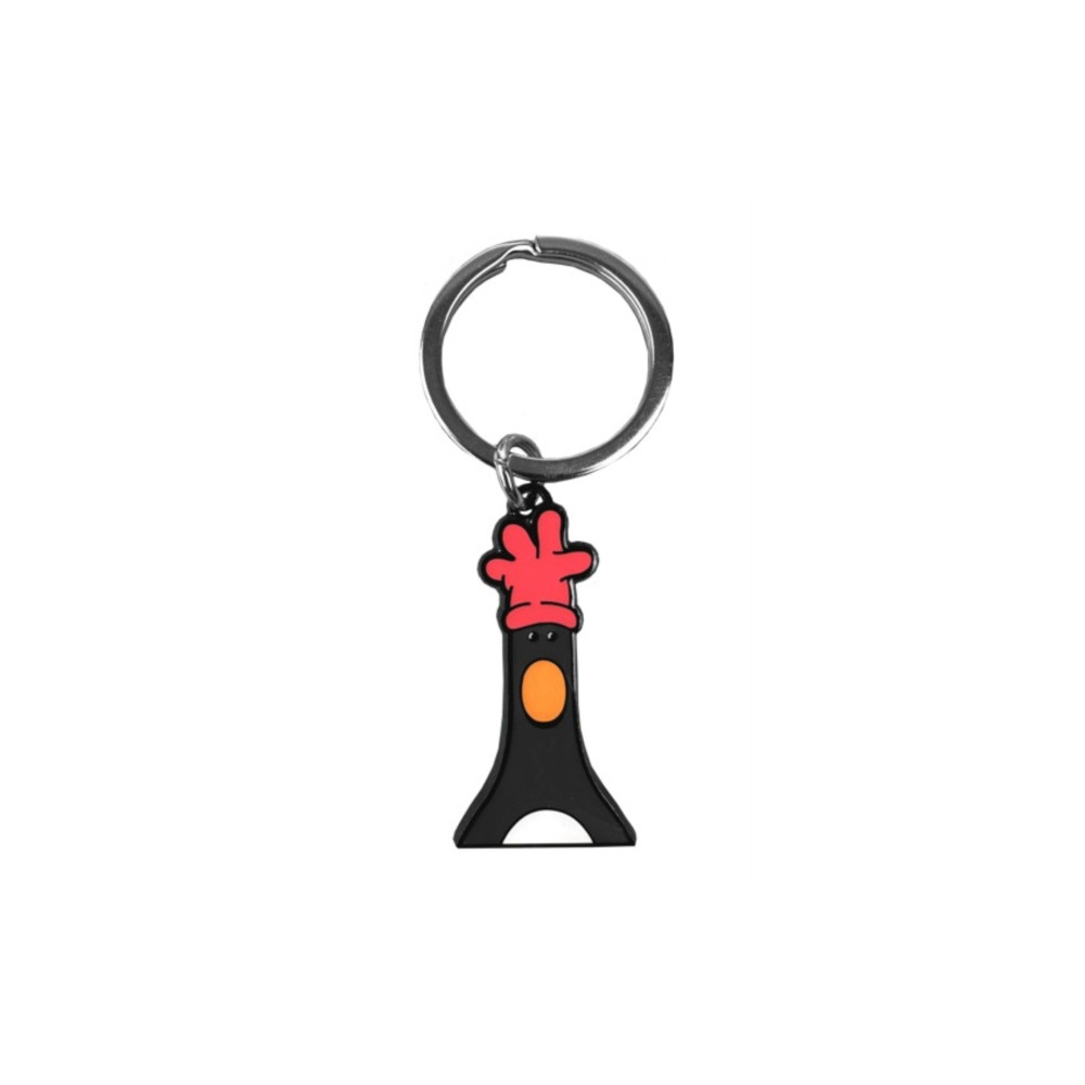 Produktbild för Feathers Head Keyring