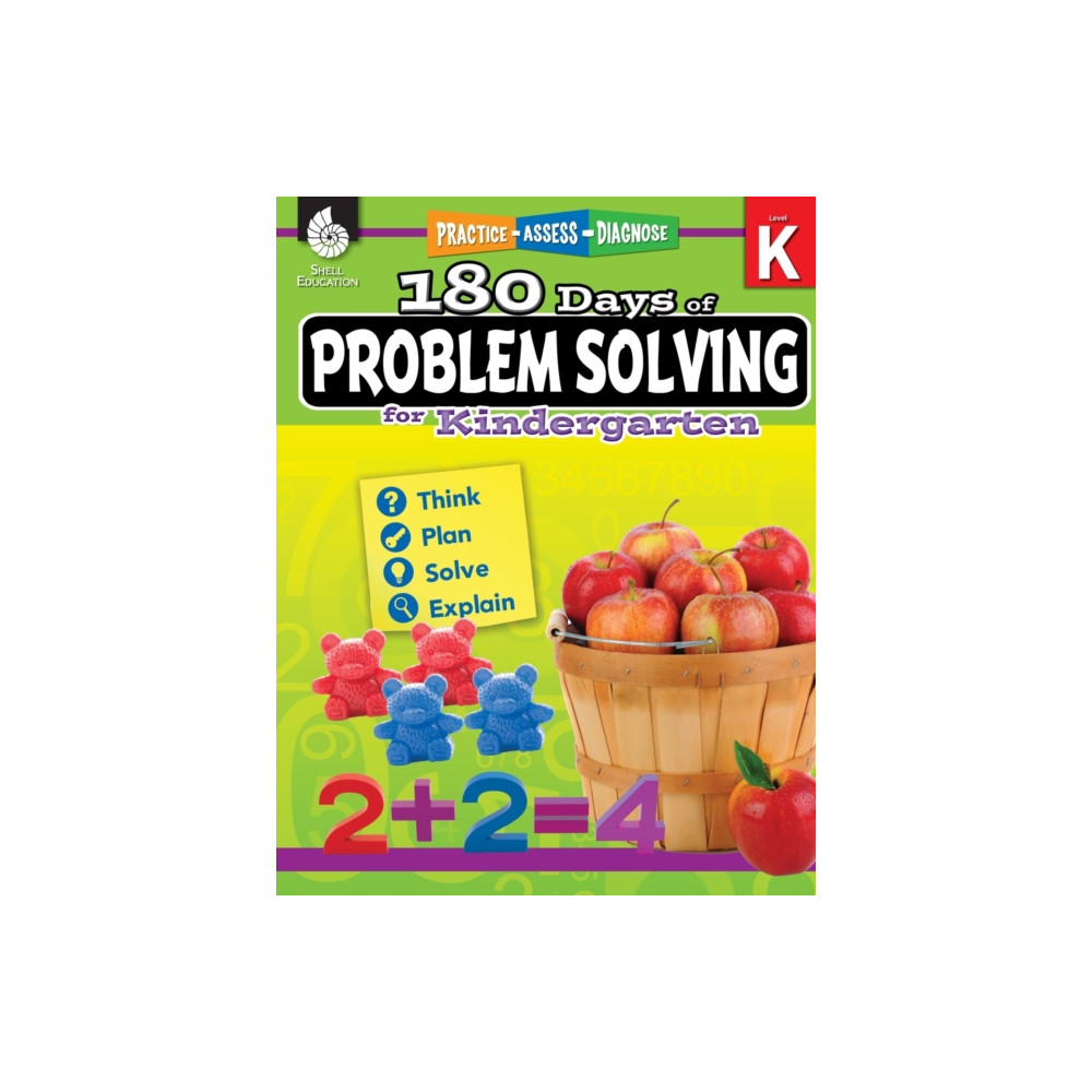 Produktbild för 180 Days™: Problem Solving for Kindergarten (häftad, eng)