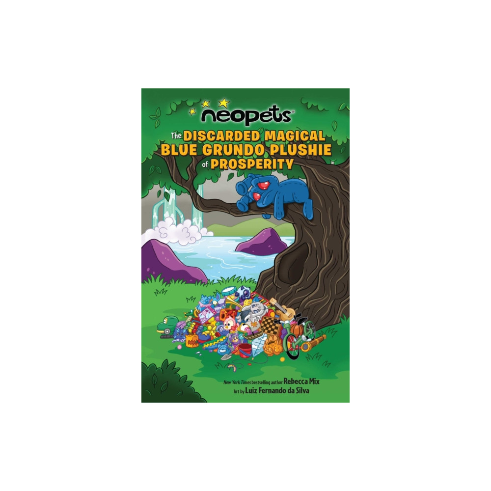 Produktbild för Neopets: The Discarded Magical Blue Grundo Plushie of Prosperity (häftad, eng)