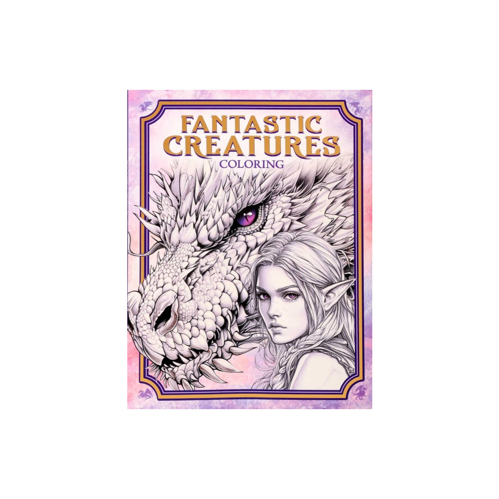 Produktbild för Fantastic Creatures Coloring (häftad, eng)