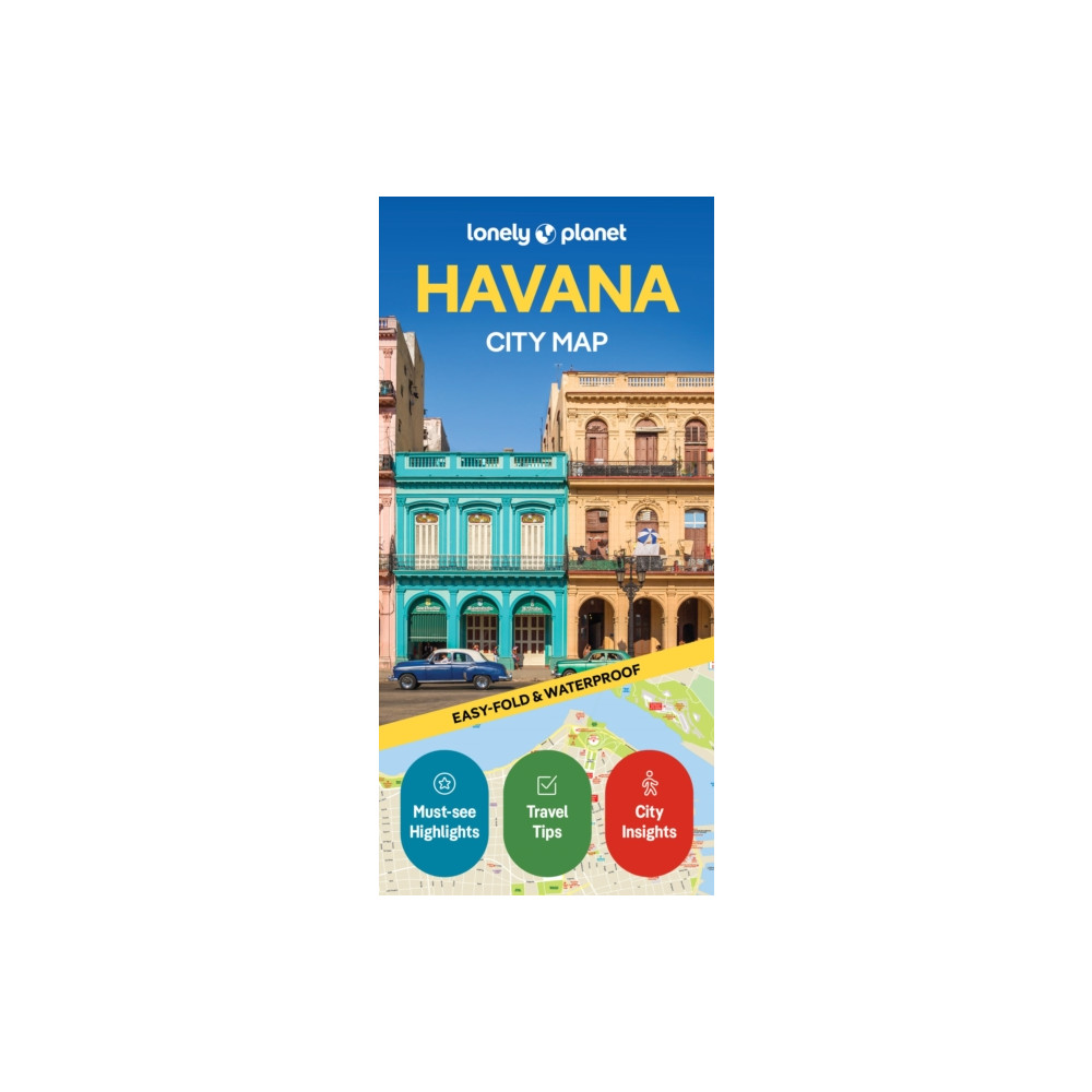 Produktbild för Lonely Planet Havana City Map