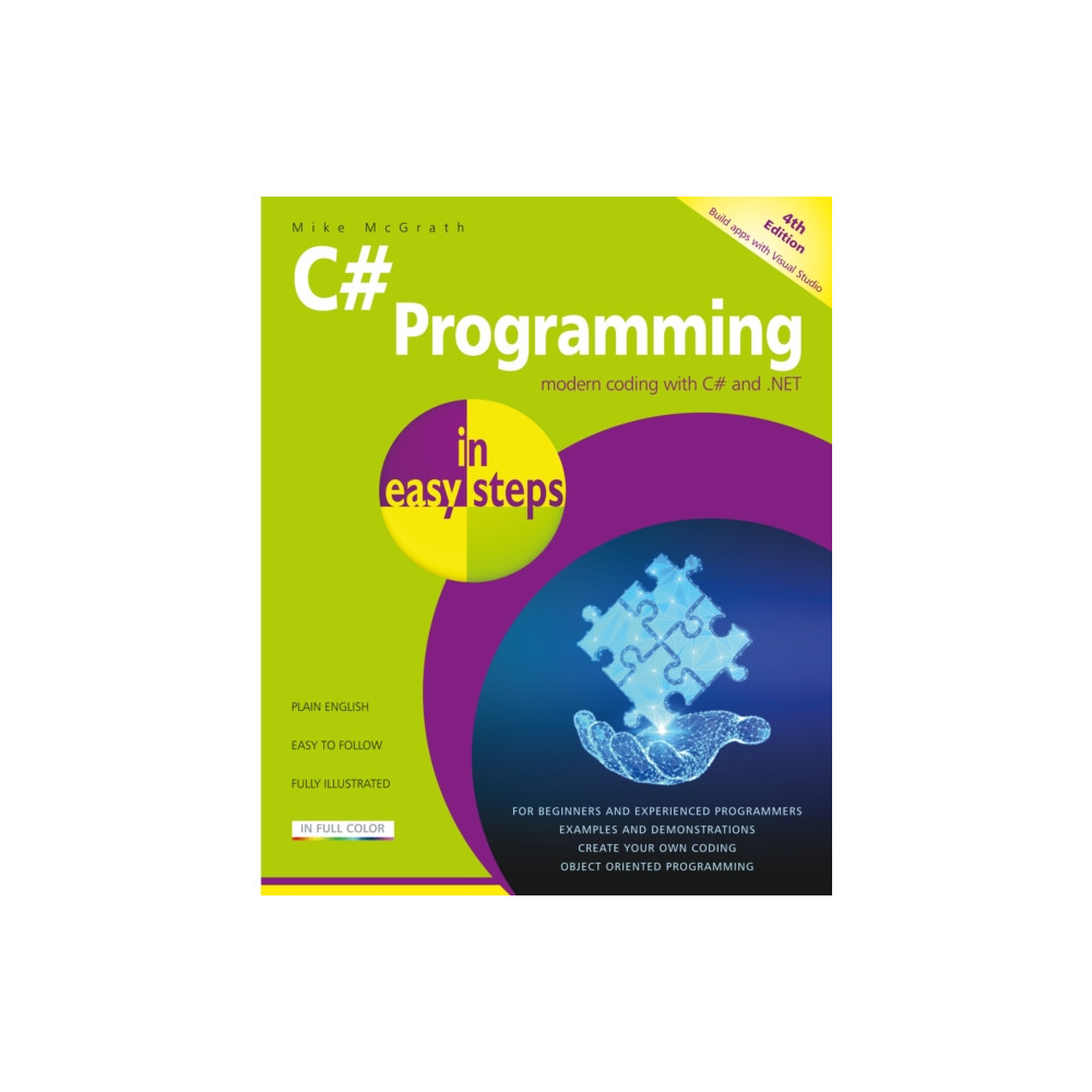 Produktbild för C# Programming in easy steps (häftad, eng)