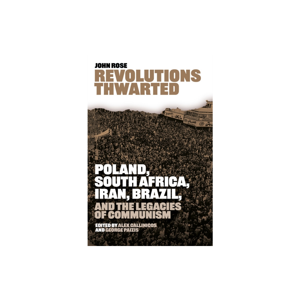Produktbild för Revolutions Thwarted (häftad, eng)