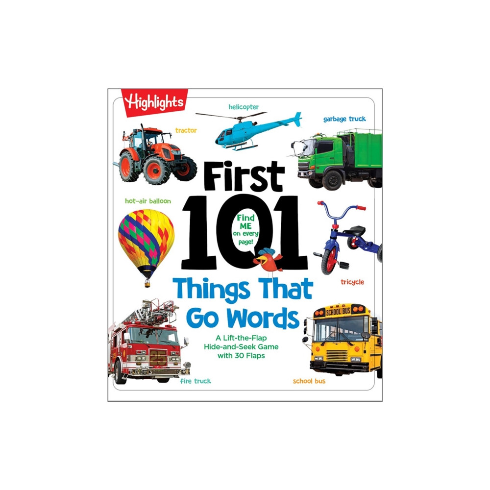 Produktbild för First 101 Things That Go Words (bok, board book, eng)