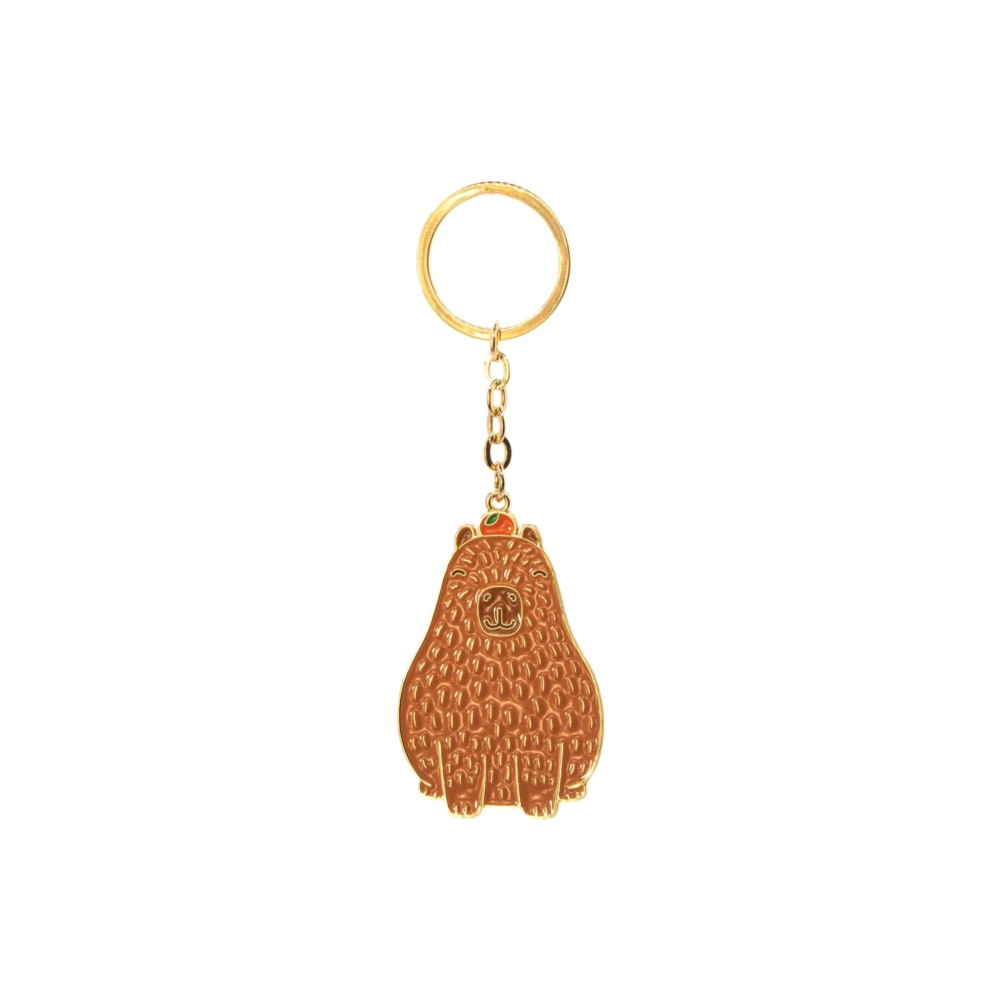 Produktbild för Capybara Shaped Keyring