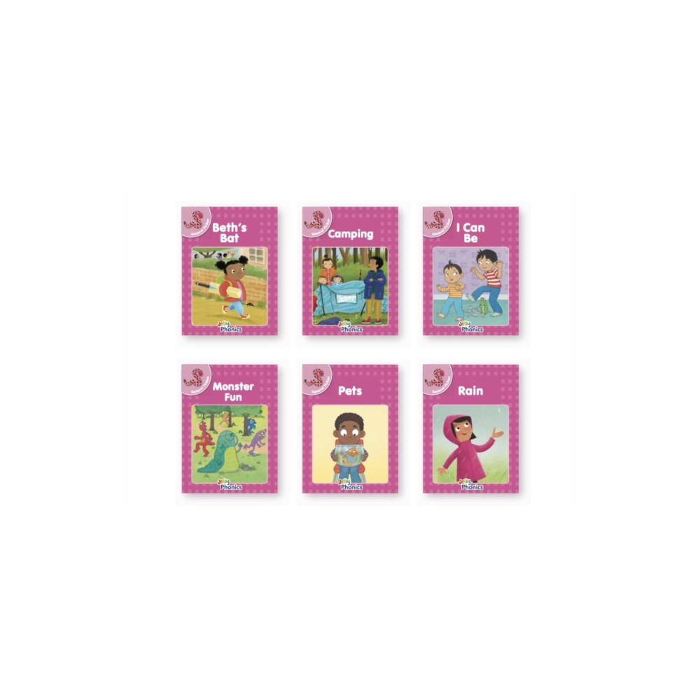 Produktbild för Jolly Phonics Pink Readers General Fiction (häftad, eng)
