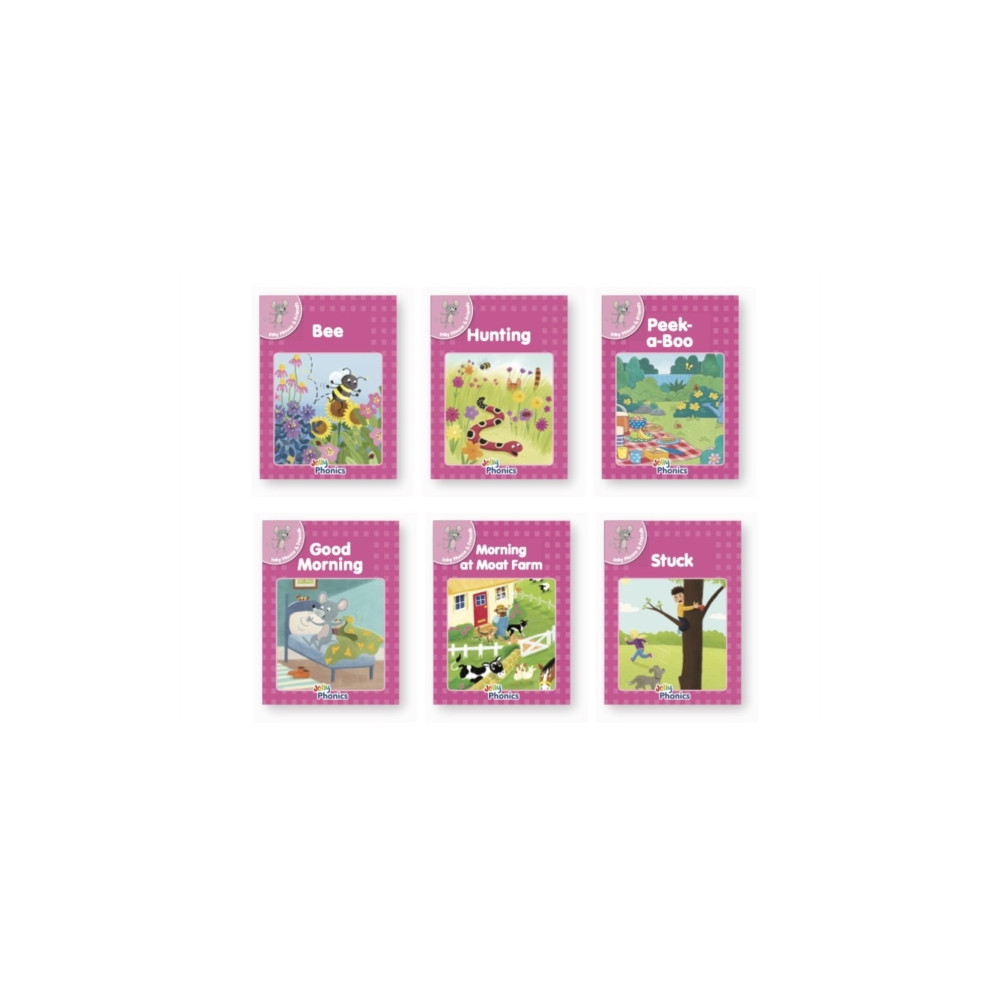 Produktbild för Jolly Phonics Pink Readers Inky Mouse & Friends (häftad, eng)