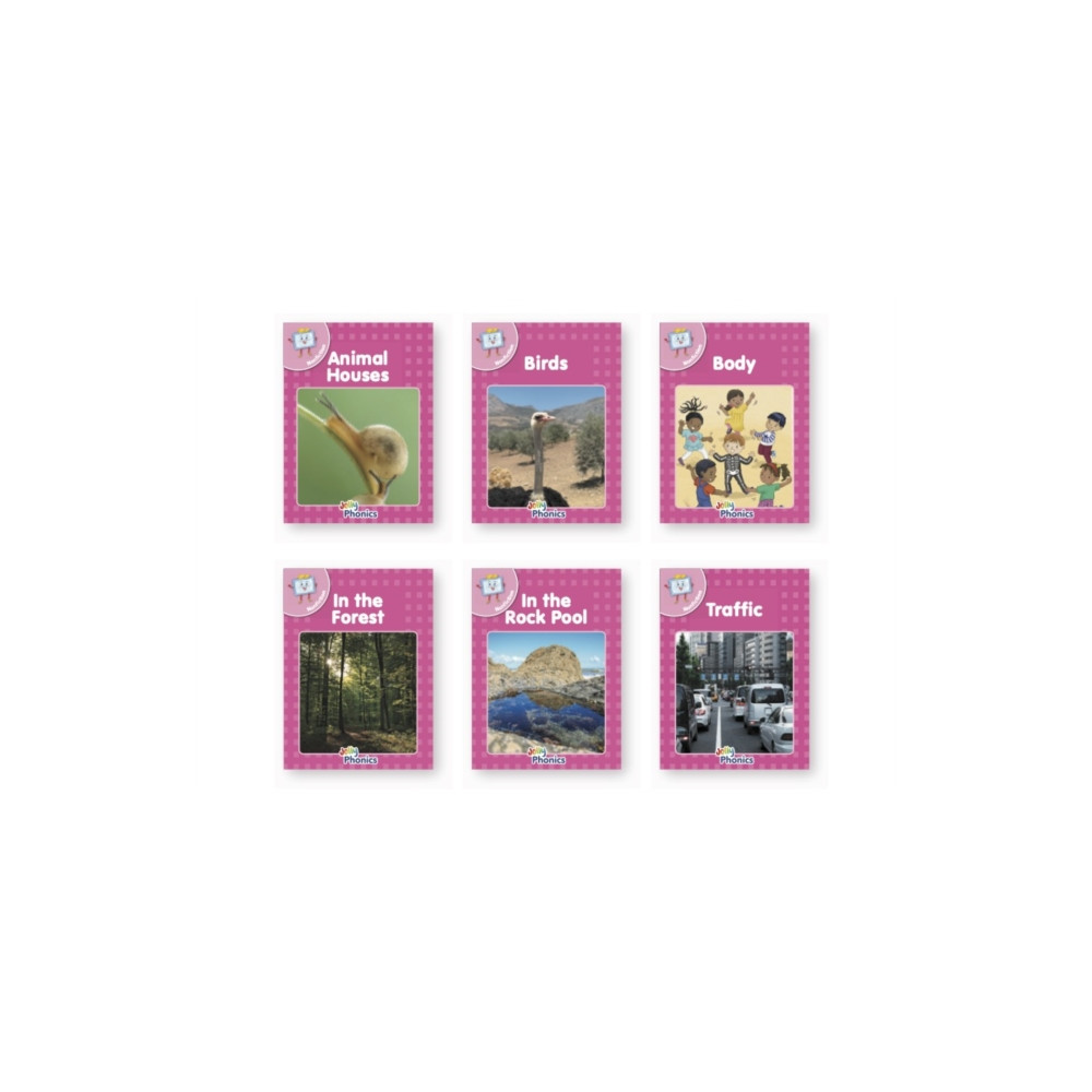 Produktbild för Jolly Phonics Pink Readers Nonfiction (häftad, eng)