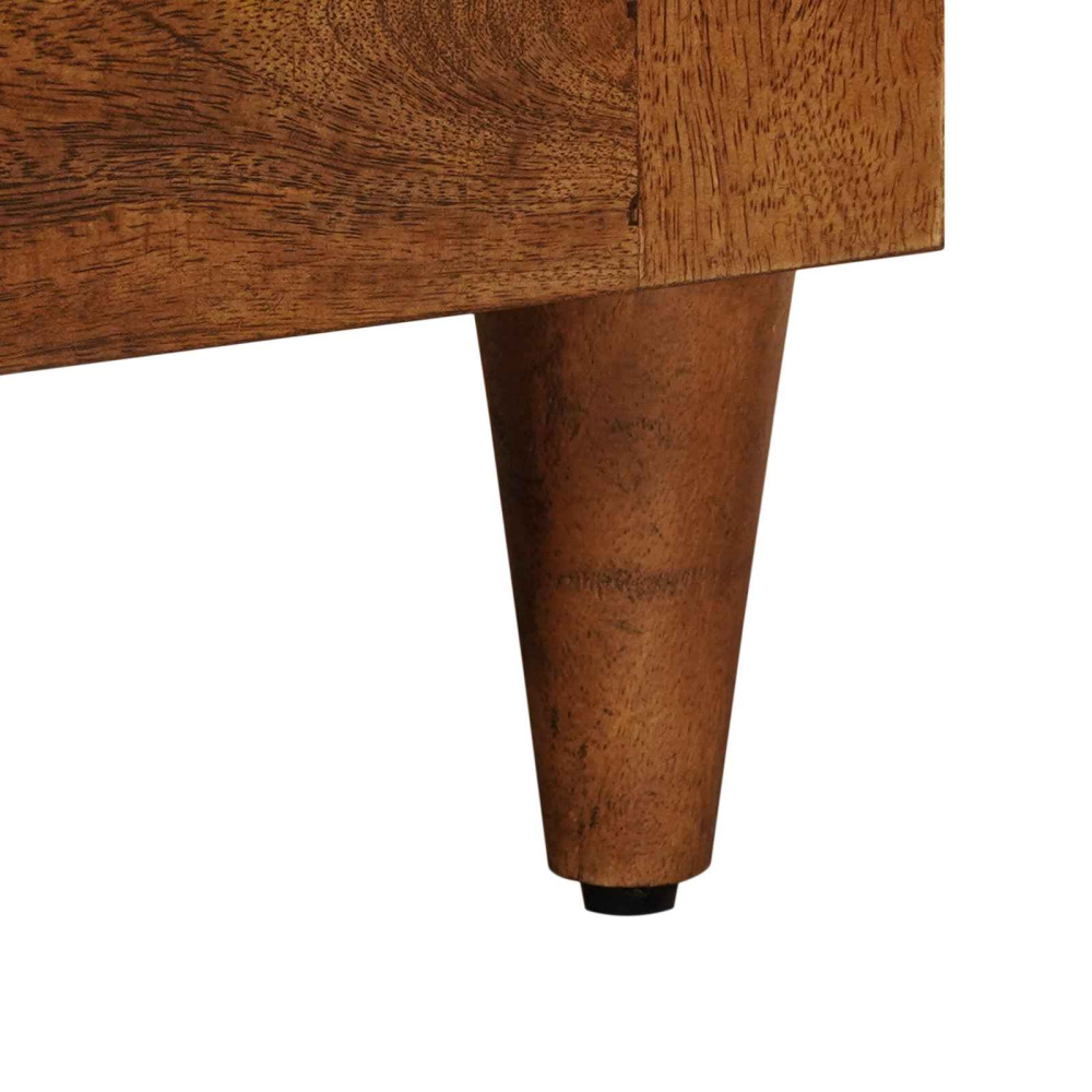 Produktbild för Nattduksbord Brun 40 x 33 x 46 cm Massivt mangoträ