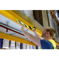 Produktbild för Markeringstejp DURALINE 50mmx33m gul/sv