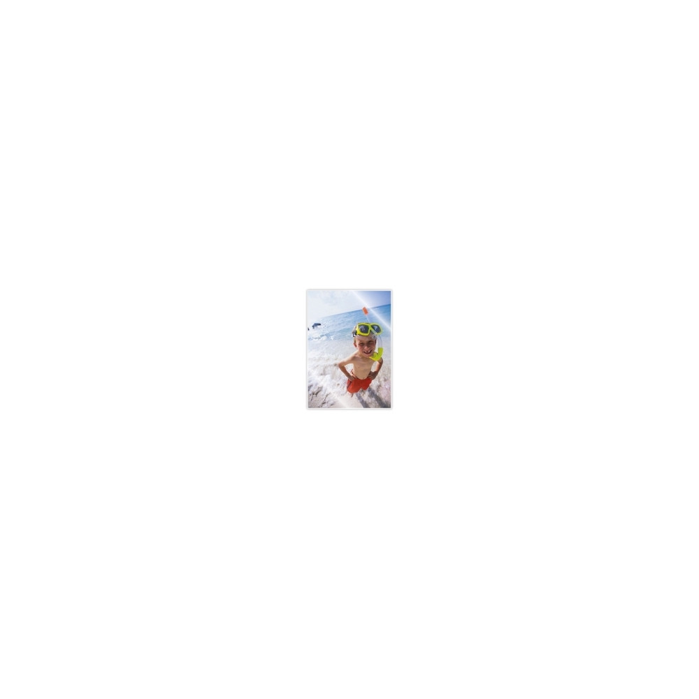 Produktbild för Plastfickor för laminering, Pavo, 54 x 86 mm, 125 µm, 100 st