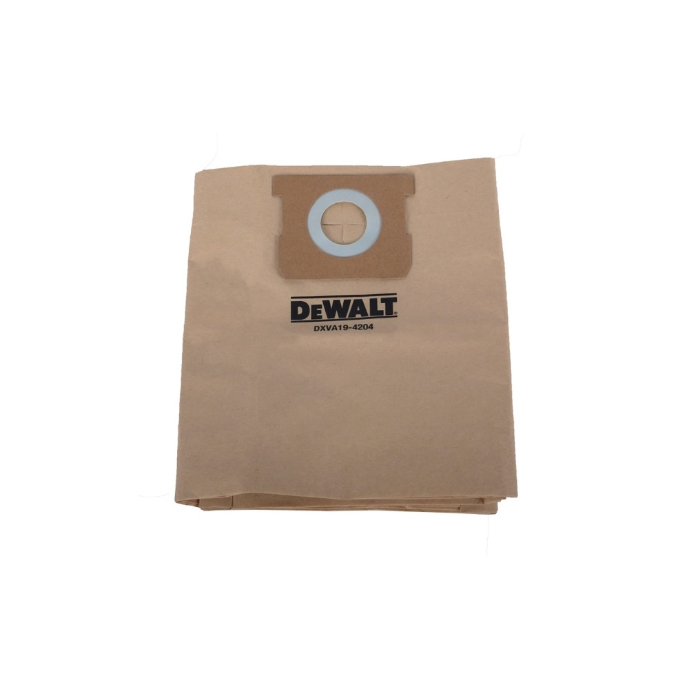 Produktbild för DeWalt dammpåsar x3 20-30L 20P, 20PTA, 20SPTA, 30SAPTA pappe...