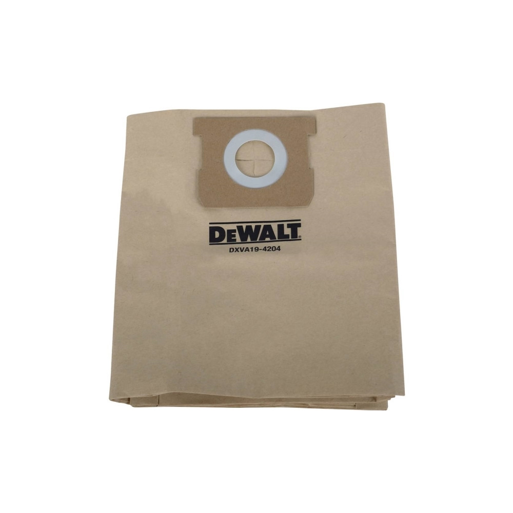 Produktbild för DeWalt dammpåsar x3 20-30L 20P, 20PTA, 20SPTA, 30SAPTA pappe...