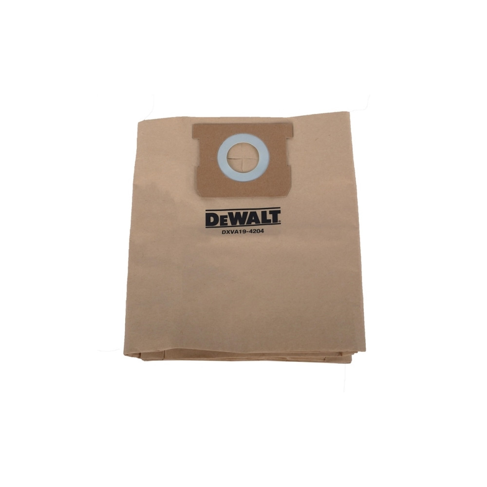 Produktbild för DeWalt dammpåsar x3 20-30L 20P, 20PTA, 20SPTA, 30SAPTA pappe...
