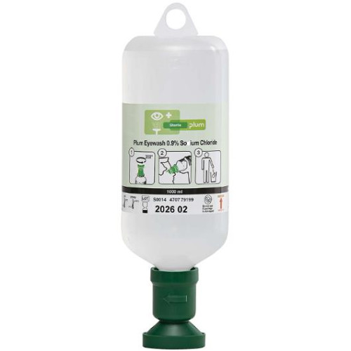Plum Wound and Eyewash PLUM 0,9% SodChl 1L