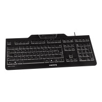 Produktbild för CHERRY KC 1000 SC - tangentbord - tysk - svart Inmatningsenhet