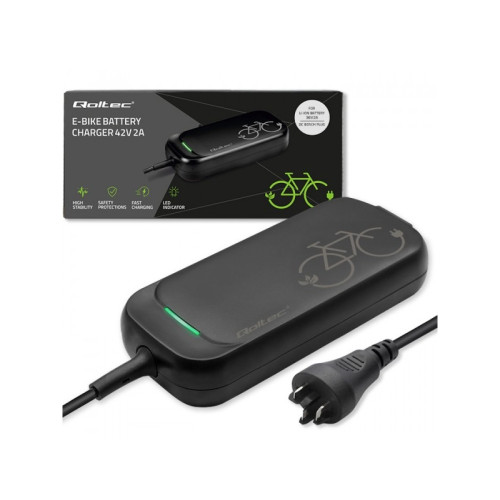 Qoltec snabbladdare Pro för Bosch 36V | 42V | 2A | Bosch-kon... - Övrigt inom hushållsbatterier