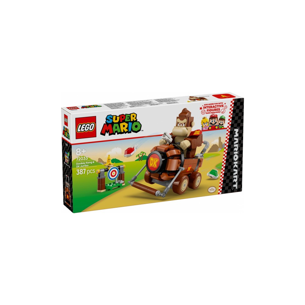 Produktbild för LEGO Super Mario Mario Kart™ – Donkey Kong och DK Jumbo (720...