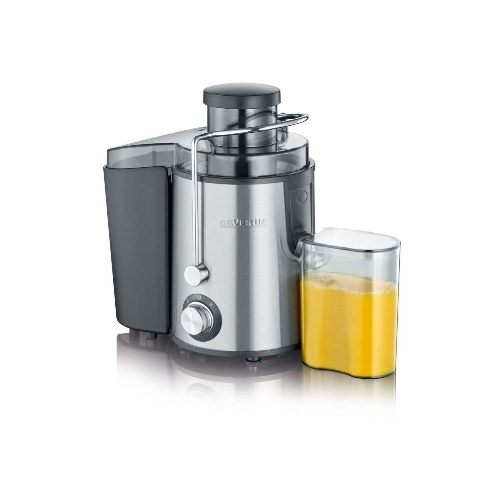 Produktbild för SEVERIN ES 3570 - råsaftcentrifug - rostfritt stål/svart