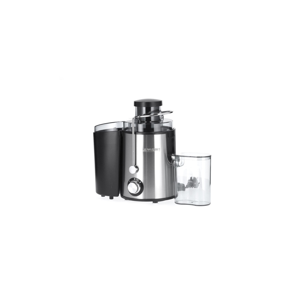 Produktbild för SEVERIN ES 3570 - råsaftcentrifug - rostfritt stål/svart