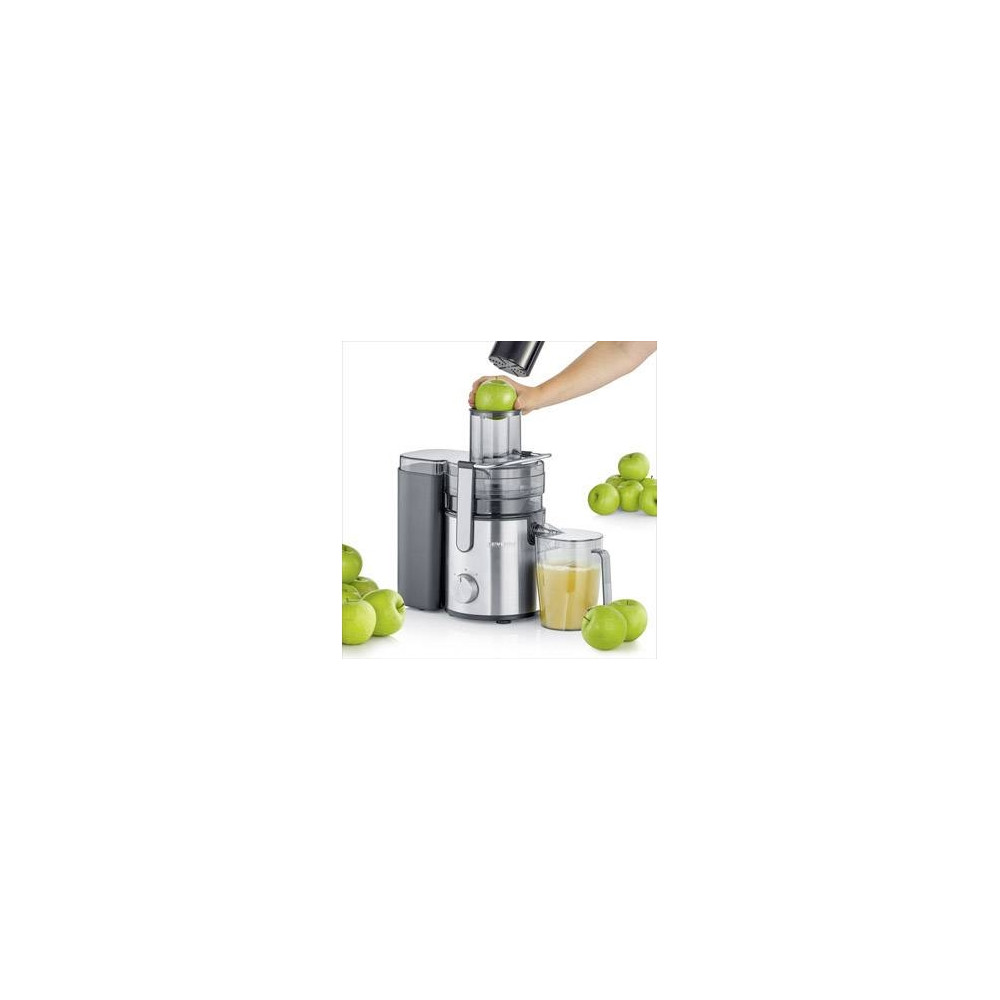Produktbild för SEVERIN ES 3570 - råsaftcentrifug - rostfritt stål/svart