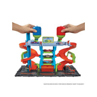 Produktbild för Hot Wheels City Mega-biltvätt med 1 Color Shifters-bil, leks...