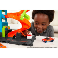 Produktbild för Hot Wheels City Mega-biltvätt med 1 Color Shifters-bil, leks...
