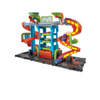 Produktbild för Hot Wheels City Mega-biltvätt med 1 Color Shifters-bil, leks...