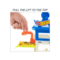 Produktbild för Hot Wheels City Mega-biltvätt med 1 Color Shifters-bil, leks...