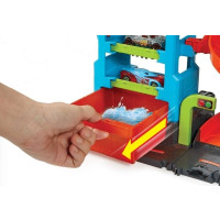 Produktbild för Hot Wheels City Mega-biltvätt med 1 Color Shifters-bil, leks...