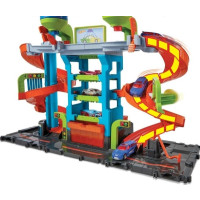 Produktbild för Hot Wheels City Mega-biltvätt med 1 Color Shifters-bil, leks...